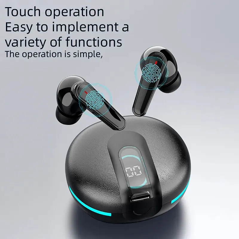 Dual Mic ANC+ENC Wireless Earbuds